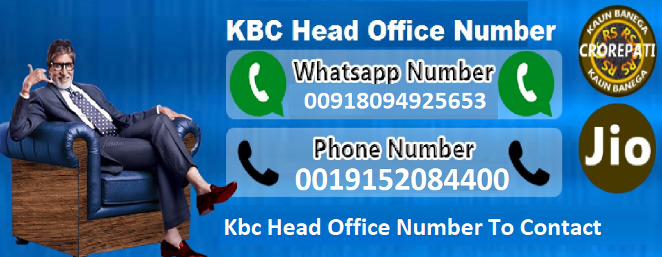 kbc contact us whatsapp and headoffice number