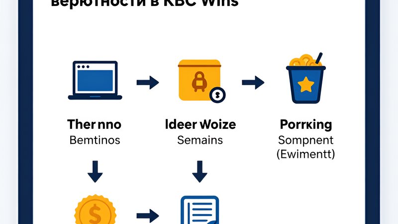 Абстрактная иллюстрация символов логики и вероятности для анализа лотерейных игр в KBC Wins